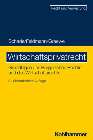 Buchcover Wirtschaftsprivatrecht | Georg Friedrich Schade | EAN 9783170408876 | ISBN 3-17-040887-9 | ISBN 978-3-17-040887-6