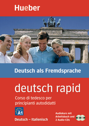 Deutsch rapid, Deutsch-Italienisch: Selbstlernkurs Deutsch für Anfänger. 1 Arbeitsbuch, 2 CDs, 1 Faltpl