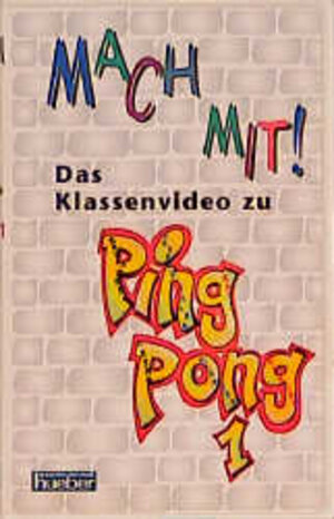 Buchcover Pingpong 1 | Gabriele Kopp | EAN 9783190415045 | ISBN 3-19-041504-8 | ISBN 978-3-19-041504-5