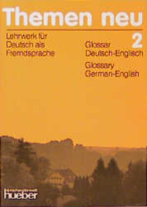 Buchcover Themen neu 2. Lehrwerk für Deutsch als Fremdsprache / Glossare  | EAN 9783190515226 | ISBN 3-19-051522-0 | ISBN 978-3-19-051522-6