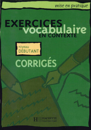 Buchcover Exercices de vocabulaire en contexte | Roland Eluerd | EAN 9783191333836 | ISBN 3-19-133383-5 | ISBN 978-3-19-133383-6
