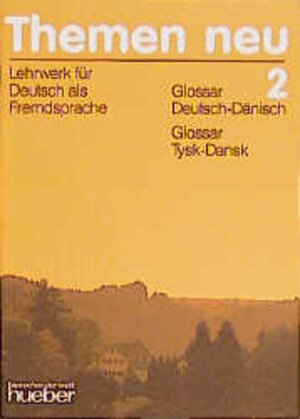 Buchcover Themen neu 2. Lehrwerk für Deutsch als Fremdsprache / Glossare  | EAN 9783191815226 | ISBN 3-19-181522-8 | ISBN 978-3-19-181522-6