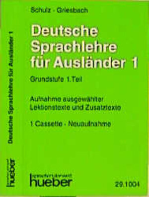 Buchcover Deutsche Sprachlehre für Ausländer. Grundstufe in zwei Bänden | Dora Schulz | EAN 9783192910043 | ISBN 3-19-291004-6 | ISBN 978-3-19-291004-3