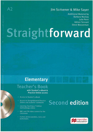 Buchcover Straightforward Second Edition | Jim Scrivener | EAN 9783193829511 | ISBN 3-19-382951-X | ISBN 978-3-19-382951-1