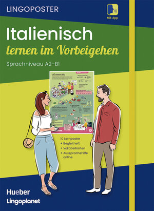 Buchcover Lingoposter: Italienisch lernen im Vorbeigehen  | EAN 9783197896014 | ISBN 3-19-789601-7 | ISBN 978-3-19-789601-4