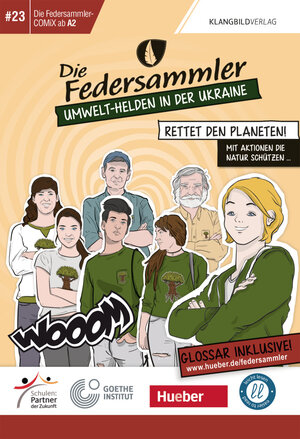 Buchcover Die Federsammler, COMiX I – Umwelt-Helden in der Ukraine  | EAN 9783199196242 | ISBN 3-19-919624-1 | ISBN 978-3-19-919624-2