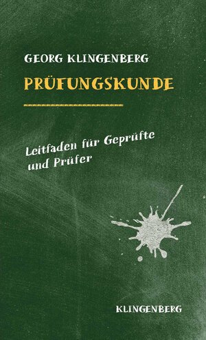 Buchcover Prüfungskunde | Georg Klingenberg | EAN 9783200049246 | ISBN 3-200-04924-3 | ISBN 978-3-200-04924-6