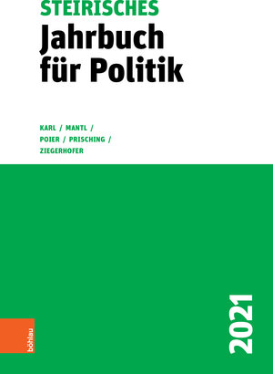 Buchcover Steirisches Jahrbuch für Politik 2021  | EAN 9783205216209 | ISBN 3-205-21620-2 | ISBN 978-3-205-21620-9