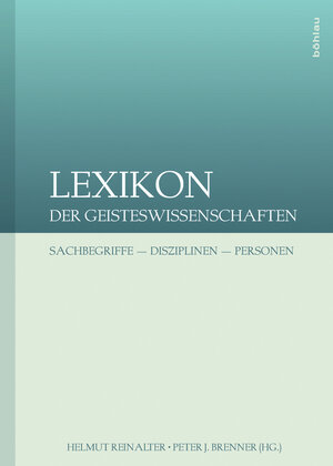 Buchcover Lexikon der Geisteswissenschaften  | EAN 9783205785408 | ISBN 3-205-78540-1 | ISBN 978-3-205-78540-8