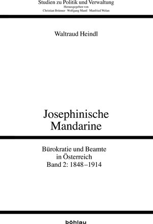 Buchcover Josephinische Mandarine | Waltraud Heindl | EAN 9783205789505 | ISBN 3-205-78950-4 | ISBN 978-3-205-78950-5
