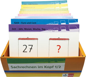 Buchcover mathe 2000. Sachrechnen im Kopf. Basiskurs Größen Teil 1/2, Kartei | Erich Ch. Wittmann | EAN 9783209068330 | ISBN 3-209-06833-X | ISBN 978-3-209-06833-0