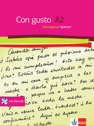 Buchcover Con gusto 2 (A2). Trainingsbuch Spanisch, Arbeitsbuch mit Mini-CD | Celia Jaén Rodrigo | EAN 9783209073709 | ISBN 3-209-07370-8 | ISBN 978-3-209-07370-9
