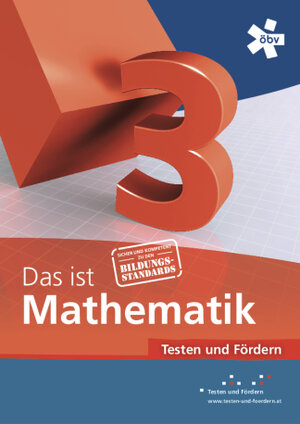 Buchcover Reichel - Das ist Mathematik 3. Testen und Fördern, Arbeitsheft | Hans-Christian Reichel | EAN 9783209084392 | ISBN 3-209-08439-4 | ISBN 978-3-209-08439-2