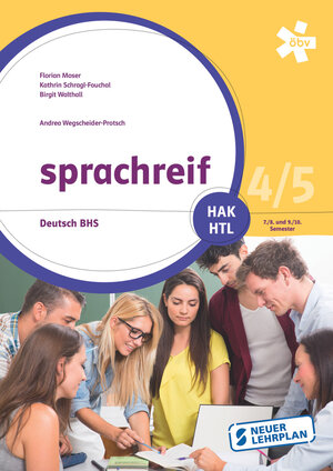 Buchcover sprachreif HAK/HTL 4/5, Schülerbuch + E-Book | Florian Moser | EAN 9783209092496 | ISBN 3-209-09249-4 | ISBN 978-3-209-09249-6
