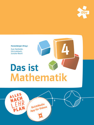 Buchcover Das ist Mathematik 4, Schulbuch + E-Book | Dr. Hans Humenberger | EAN 9783209122742 | ISBN 3-209-12274-1 | ISBN 978-3-209-12274-2