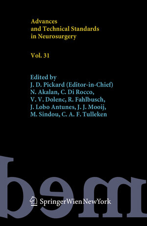 Buchcover Advances and Technical Standards in Neurosurgery, Vol. 31  | EAN 9783211322345 | ISBN 3-211-32234-5 | ISBN 978-3-211-32234-5