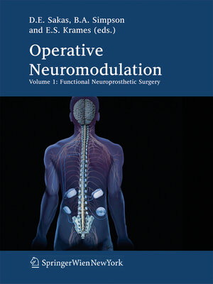 Buchcover Operative Neuromodulation  | EAN 9783211330791 | ISBN 3-211-33079-8 | ISBN 978-3-211-33079-1