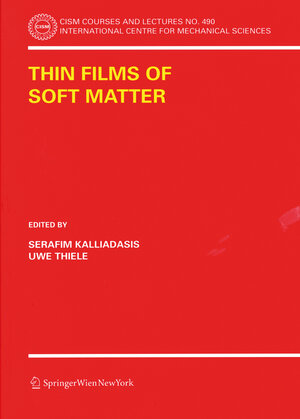 Buchcover Thin Films of Soft Matter  | EAN 9783211698075 | ISBN 3-211-69807-8 | ISBN 978-3-211-69807-5