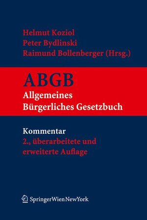 Buchcover Kurzkommentar zum ABGB  | EAN 9783211716427 | ISBN 3-211-71642-4 | ISBN 978-3-211-71642-7