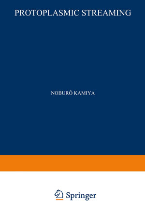 Buchcover Protoplasmic Streaming | Noburo Kamiya | EAN 9783211805244 | ISBN 3-211-80524-9 | ISBN 978-3-211-80524-4