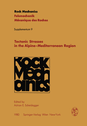 Buchcover Tectonic Stresses in the Alpine-Mediterranean Region | EAN 9783211815786 | ISBN 3-211-81578-3 | ISBN 978-3-211-81578-6