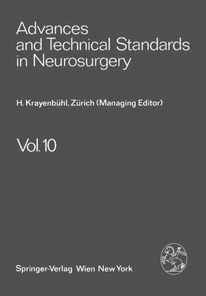 Buchcover Advances and Technical Standards in Neurosurgery | H. Krayenbühl | EAN 9783211817506 | ISBN 3-211-81750-6 | ISBN 978-3-211-81750-6