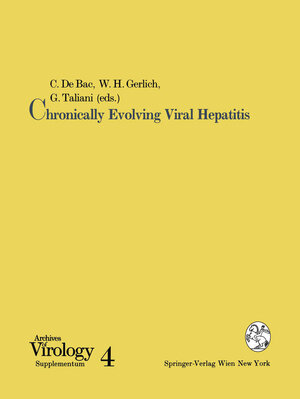Buchcover Chronically Evolving Viral Hepatitis  | EAN 9783211823507 | ISBN 3-211-82350-6 | ISBN 978-3-211-82350-7