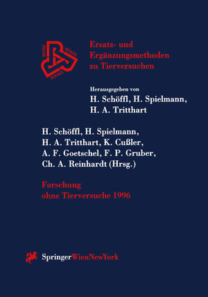 Buchcover Forschung ohne Tierversuche 1996  | EAN 9783211828694 | ISBN 3-211-82869-9 | ISBN 978-3-211-82869-4