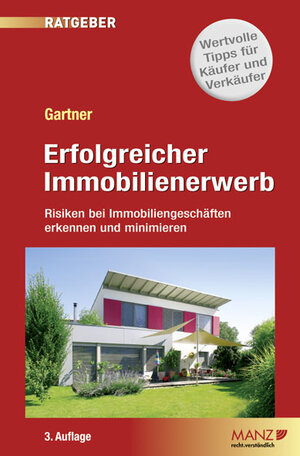 Buchcover Erfolgreicher Immobilienerwerb | Herbert Gartner | EAN 9783214007065 | ISBN 3-214-00706-8 | ISBN 978-3-214-00706-5