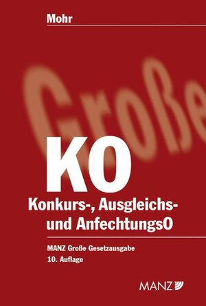 Konkurs-, Ausgleichs- und Anfechtungsordnung (Österreichisches Recht)