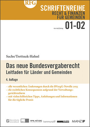 Buchcover Das neue Bundesvergaberecht  | EAN 9783214025571 | ISBN 3-214-02557-0 | ISBN 978-3-214-02557-1