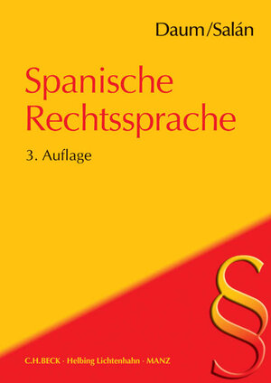 Buchcover Spanische Rechtssprache | Ulrich Daum | EAN 9783214030292 | ISBN 3-214-03029-9 | ISBN 978-3-214-03029-2