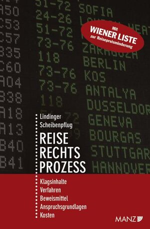 Der Reiserechtsprozess (Österreichisches Recht)