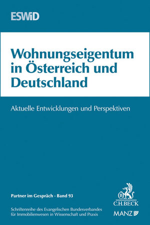 Buchcover Wohnungseigentum in Österreich und Deutschland  | EAN 9783214038861 | ISBN 3-214-03886-9 | ISBN 978-3-214-03886-1