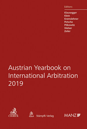 Buchcover Austrian Yearbook on International Arbitration 2019 | Christian Klausegger | EAN 9783214043254 | ISBN 3-214-04325-0 | ISBN 978-3-214-04325-4
