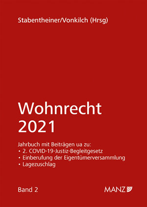 Buchcover Wohnrecht 2021  | EAN 9783214069414 | ISBN 3-214-06941-1 | ISBN 978-3-214-06941-4
