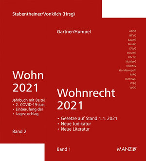 Buchcover PAKET: Wohnrecht 2021 Band 1 + 2  | EAN 9783214069421 | ISBN 3-214-06942-X | ISBN 978-3-214-06942-1