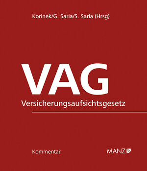 Buchcover VAG Versicherungsaufsichtsgesetz inkl. 29. Lfg  | EAN 9783214092375 | ISBN 3-214-09237-5 | ISBN 978-3-214-09237-5