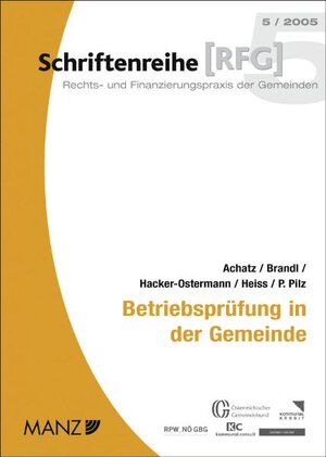 Buchcover Betriebsprüfung in der Gemeinde | Markus Achatz | EAN 9783214144869 | ISBN 3-214-14486-3 | ISBN 978-3-214-14486-9