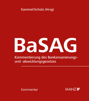 Buchcover BaSAG - Bankensanierungs- und -abwicklungsgesetz  | EAN 9783214181765 | ISBN 3-214-18176-9 | ISBN 978-3-214-18176-5