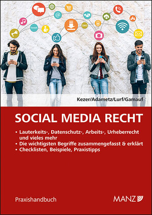 Buchcover Social Media Recht | Andreas Kezer | EAN 9783214185992 | ISBN 3-214-18599-3 | ISBN 978-3-214-18599-2