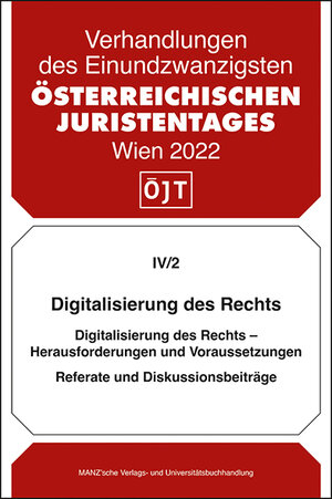 Buchcover Digitalisierung des Rechts  | EAN 9783214251673 | ISBN 3-214-25167-8 | ISBN 978-3-214-25167-3