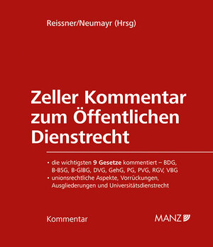 Buchcover Zeller Kommentar zum Öffentlichen Dienstrecht  | EAN 9783214252526 | ISBN 3-214-25252-6 | ISBN 978-3-214-25252-6