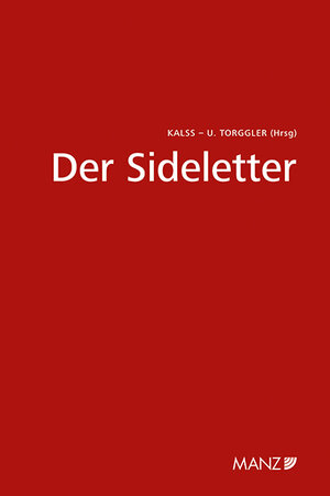 Buchcover Nomos eLibrary / Der Sideletter  | EAN 9783214254728 | ISBN 3-214-25472-3 | ISBN 978-3-214-25472-8