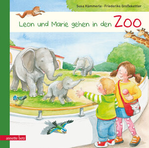 Buchcover Leon und Marie gehen in den Zoo | Susa Hämmerle | EAN 9783219115871 | ISBN 3-219-11587-X | ISBN 978-3-219-11587-1