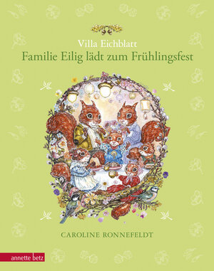 Buchcover Villa Eichblatt - Familie Eilig lädt zum Frühlingsfest (Villa Eichblatt, Bd. 2) | Caroline Ronnefeldt | EAN 9783219117578 | ISBN 3-219-11757-0 | ISBN 978-3-219-11757-8