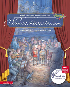 Buchcover Weihnachtsoratorium (Das musikalische Bilderbuch mit CD und zum Streamen) | Rudolf Herfurtner | EAN 9783219117837 | ISBN 3-219-11783-X | ISBN 978-3-219-11783-7