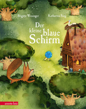 Buchcover Der kleine blaue Schirm | Brigitte Weninger | EAN 9783219117905 | ISBN 3-219-11790-2 | ISBN 978-3-219-11790-5