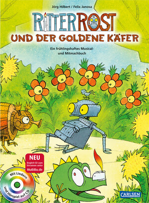 Buchcover Ritter Rost: Ritter Rost und der goldene Käfer (Ritter Rost mit CD und zum Streamen, Bd. ?) | Jörg Hilbert | EAN 9783219118513 | ISBN 3-219-11851-8 | ISBN 978-3-219-11851-3