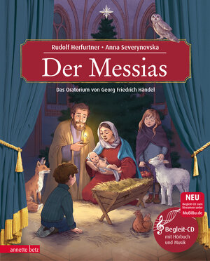 Buchcover Der Messias (Das musikalische Bilderbuch mit CD und zum Streamen) | Rudolf Herfurtner | EAN 9783219118797 | ISBN 3-219-11879-8 | ISBN 978-3-219-11879-7